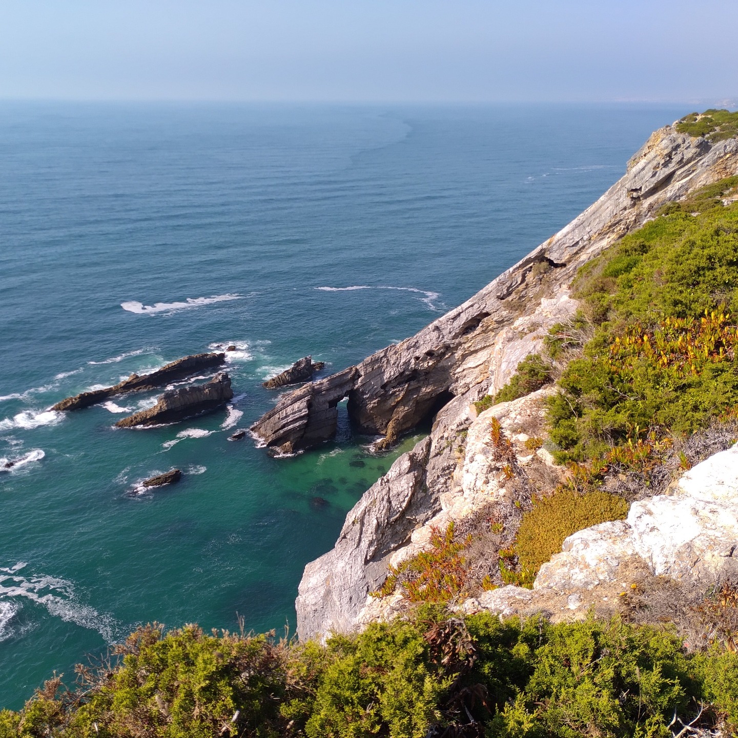 Amazing views between Praia da Adraga and Praia da Ursa! 🌊✨
#westernmostroute #altodavigia #sintra #colares #portugal #oceanview #atlantic #nature #travel #exploreportugal #visitportugal #coastline #landscape #sunset #hiking #history #adventure #scenery #beautifuldestinations #wanderlust