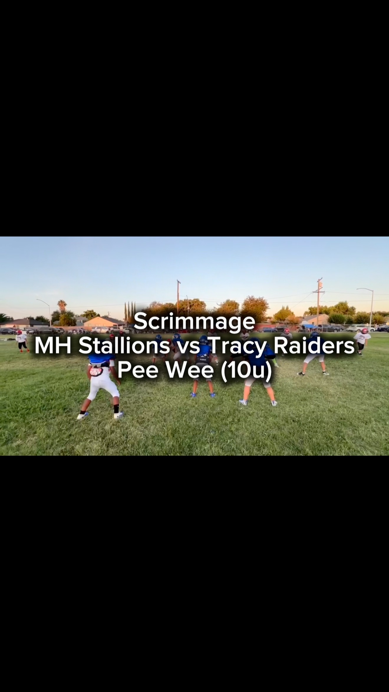 Check out the Pee Wee Stallions in action! 🏈🔥 Highlights from their scrimmage against the Tracy Raiders — these young athletes brought the energy and hustle to the field!
#mountainhouse #mhstallions #youthfootball #gridironready