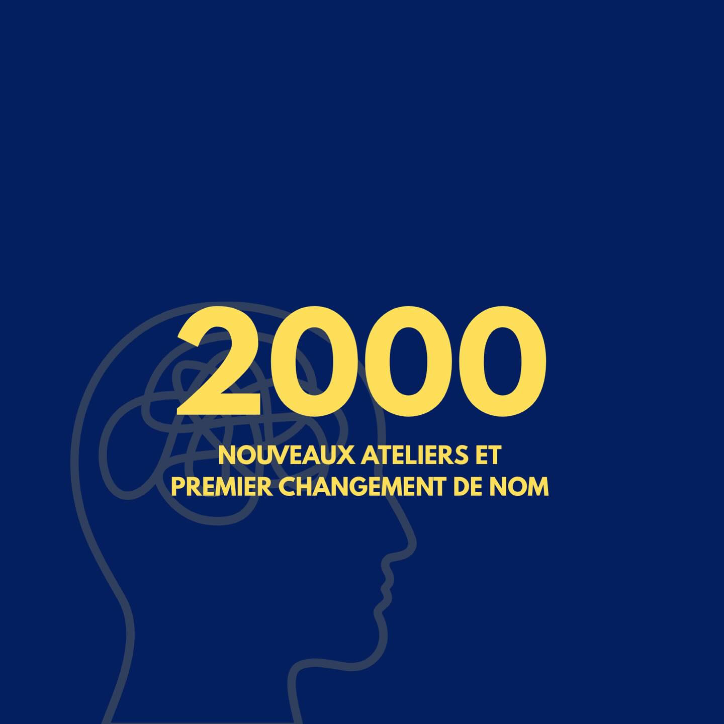 Année 2000, premiers changements pour l’AQPAMM. 💫
#arborescence #santementale #mentalhealth