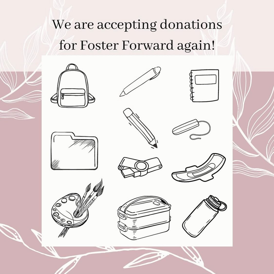 Itโs that time of year again! We are partnering with Ink Fish Books to collect some back-to-school essentials and basics for donating to Foster Forward!
For the month of August we will be collecting the following list of items, and accepting cash donations! All cash donations will be matched by @inkfishbooks!
They are always in need of:
- Feminine hygiene products
- Pens and pencils
- Folders
- Notebooks
- Art supplies
- Markers
- Crayons
- Construction paper
- Pencil cases
- Flash drives
- Water bottles
- Lunchboxes
- New/gently used backpacks
Ages 9-18
Donations can be dropped off at Ananda Hair Lounge at 49 Water St. OR Ink Fish Books at 488 Main St.!
We are so excited to help out foster kids in our area receive much needed back to school supplies and to live out the mission at Foster Forward to empower lives impacted by foster care!
.
.
.
.
.
#givingback #community #fosterforward #backtoschool #discoverwarren