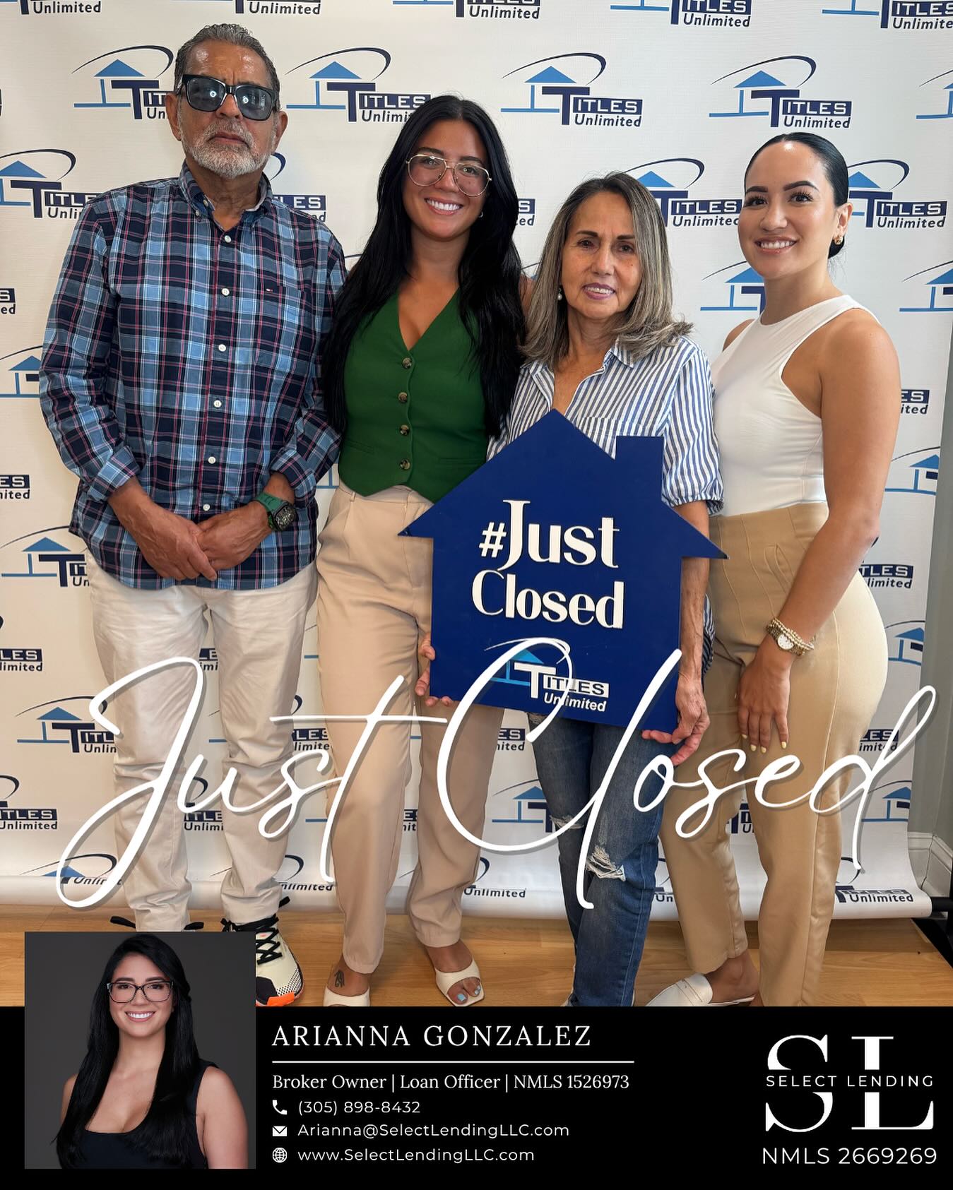 🚨 Repeat Client Alert! 🚨
In less than 2 years, she’s back—buying her 2nd property 🏡🙌
This time, she scored a $10,000 seller credit 💰
And the best part?
Helping our clients win!
#SelectLending #RepeatClient #SellerCredit #LoanCommitment #KendallClosing #MortgageLife #HomeBuyingJourney #SouthFloridaRealEstate #ClosingDay #2ndHome