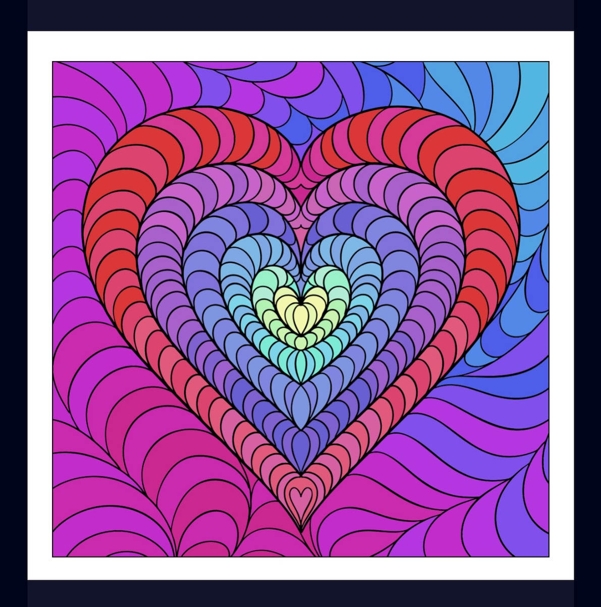 New relaxing hobby
It’s a digital colour by numbers
