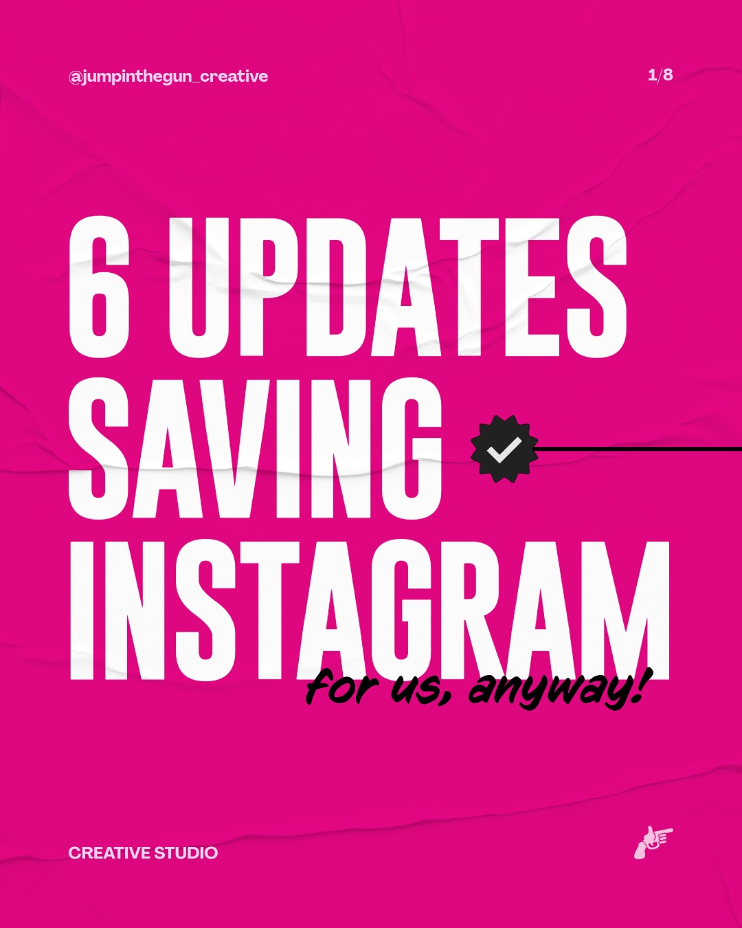 These IG updates slapped hard enough to get us back on the app!
Instagram heard our complaints… and shockingly delivered with 6 updates worth your time. New tools, same goal: better connection, better content, and maybe fewer “I’m offline for a bit” posts.
So now that we’re all cancelling our social detox, which one are you testing first? 👇
#JTG #JumpintheGun #InstagramUpdates #SocialMediaHacks