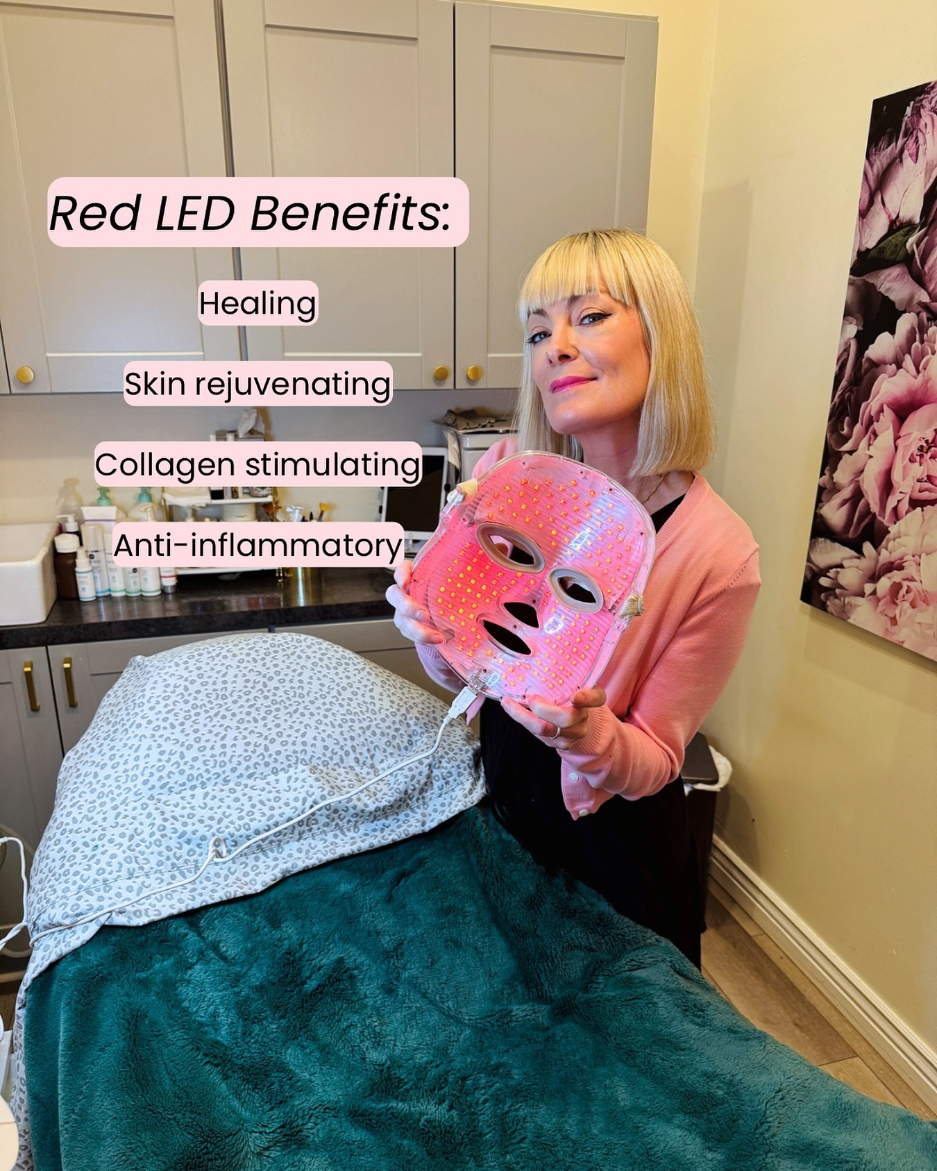 Does LED light therapy actually do anything? Of course it does!
Red LED targets healing in the skin, stimulates collagen, helps inflammation, and more ✨
#ledtherapy #denveresthetician #esthetician #facials #denvermedspa #medicalspa
