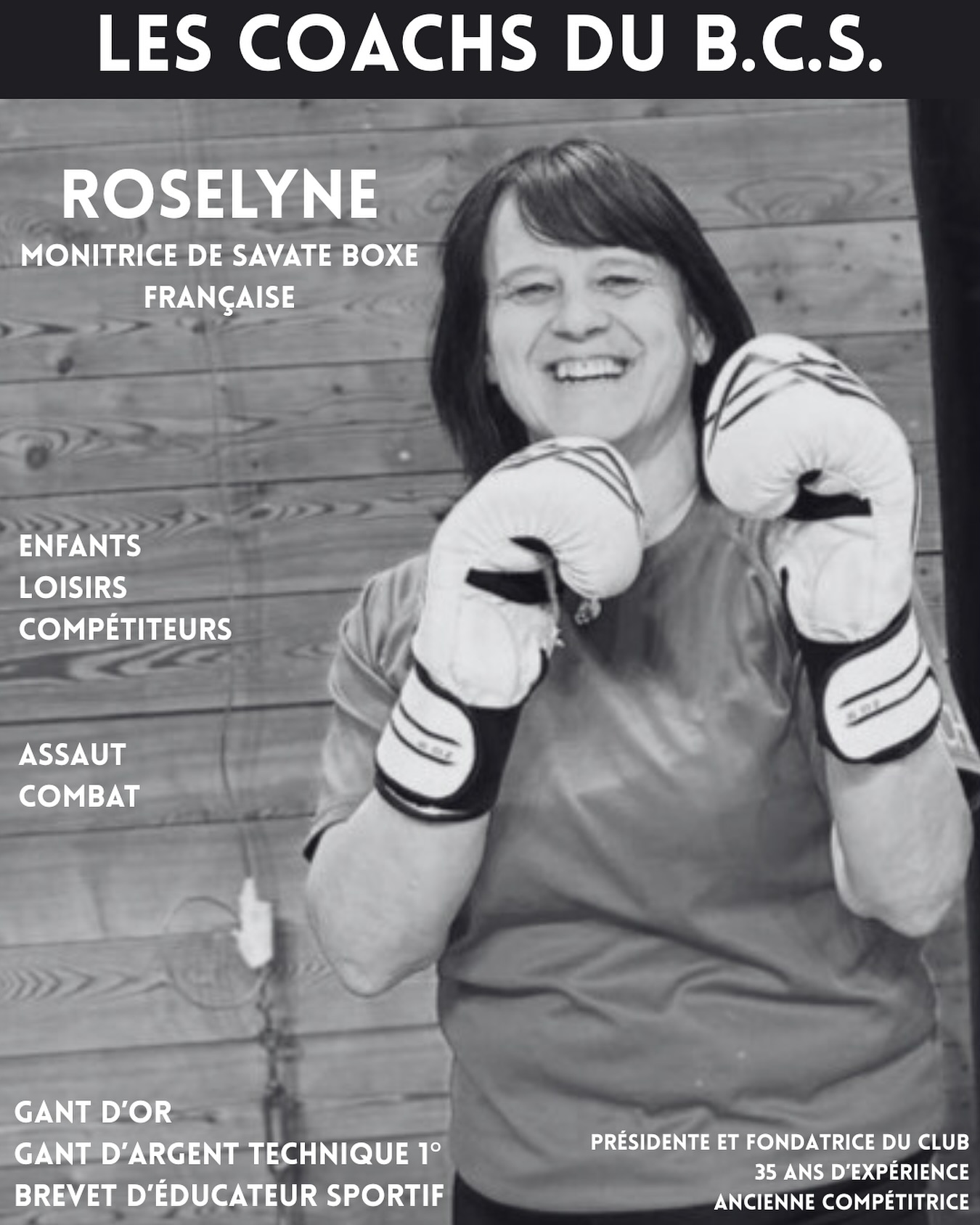 Roselyne, coach et fondatrice du Boxing Club Savasson transmet la savate avec passion et énergie depuis 35 ans !