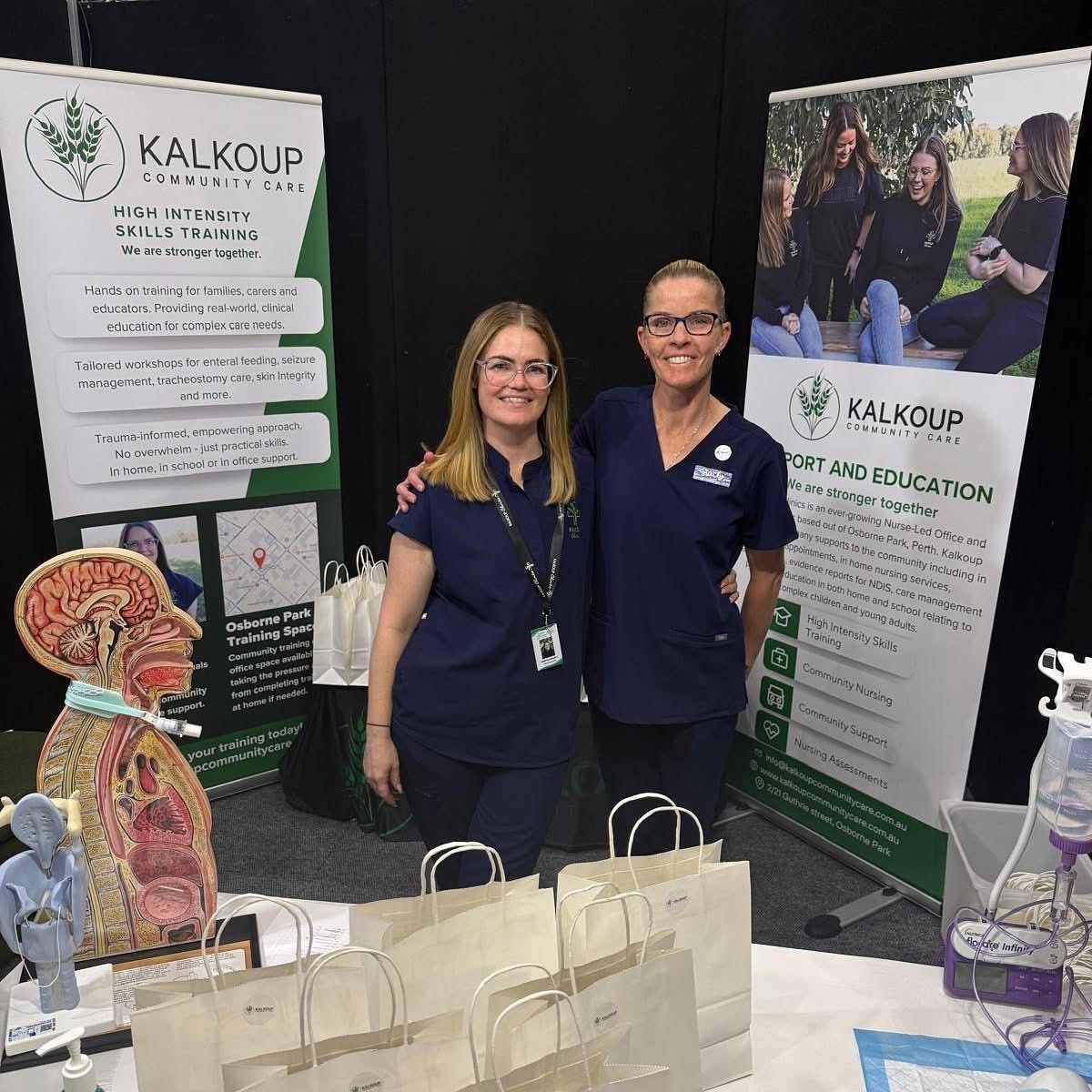 What an incredible weekend at the Perth Disability Connection Expo!
Siobhan and Stacey from the Kalkoup Community Care team had such a wonderful time connecting with so many families, support workers, allied health professionals within our space. We loved hearing your stories, sharing what we do, and learning more about the amazing work happening across our community.
A big thank you to everyone who stopped by our booth, asked questions, and had a chat with us. Your support, curiosity, and passion for quality care remind us exactly why we do what we do.
We’re heading home with full hearts, new ideas, and even stronger connections to keep building a community where every individual feels supported, valued, and understood.
Until next time — here’s to working together to make a difference! 💚
#KalkoupCommunityCare #PerthDisabilityConnectionExpo #CommunityMatters #NDIS #SupportWork #MakingADifference @developingauscommunities