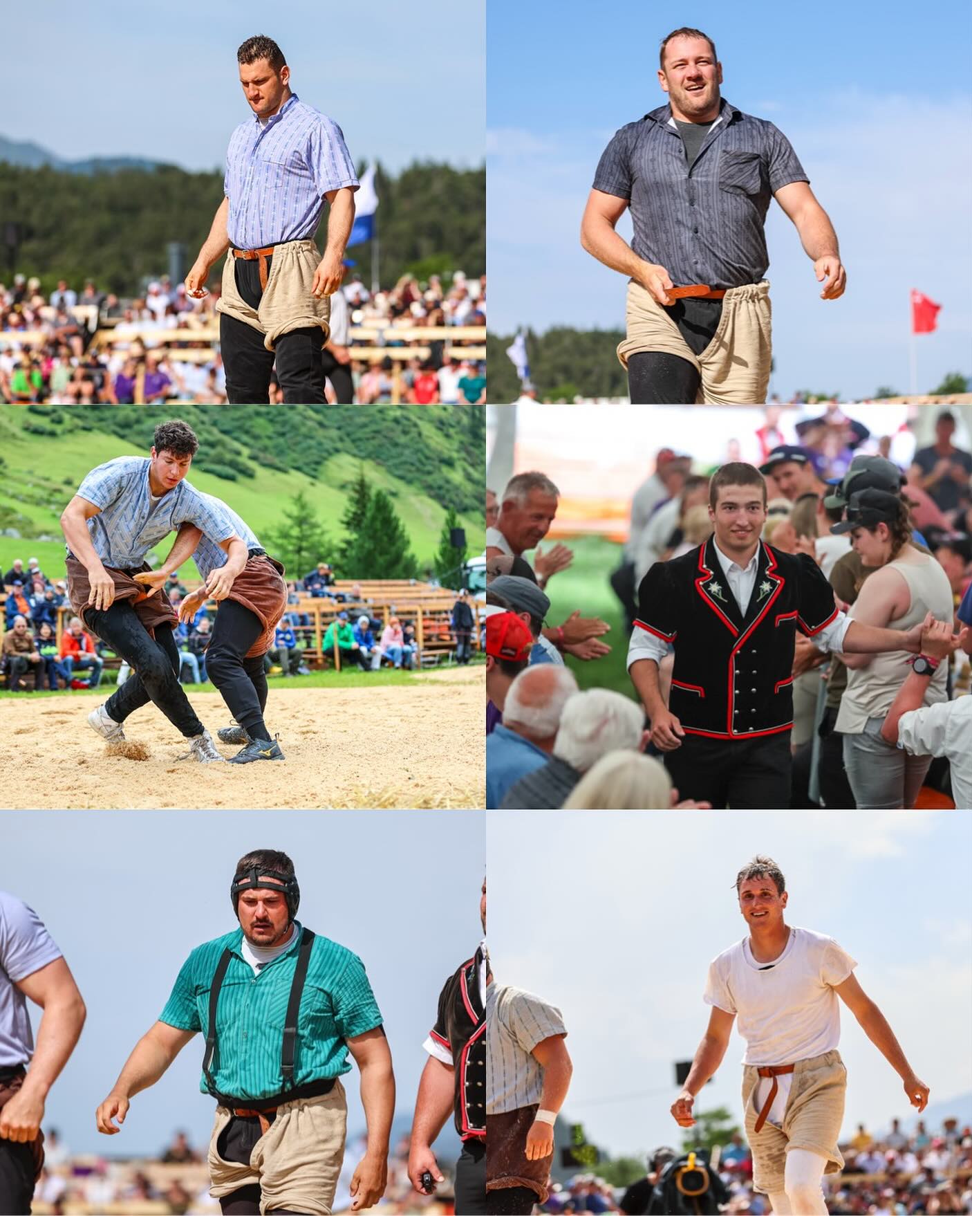 Ein Bündner Quintett für Mollis!
Folgende Bündner werden als Teil des 67-köpfigen Nordostschweizer Aufgebots Ende Monat am ESAF in Mollis antreten (Bild v.l.n.r.):
- Orlik Armon ***, Jg. 1995, SC Unterlandquart
- Biäsch Christian **, Jg. 1996, SV Davos
- Müller Josias **, Jg. 2006, SC Heinzenberg
- Lötscher Niklas *, Jg. 2006, SC Unterlandquart
- Jörger Marc *, Jg. 1994, SK Domat/Ems
Als Ersatzschwinger ebenfalls Teil der Delegation:
- Mayer Elia *, Jg. 2004, SC Prättigau
Wir wünschen unseren Schwingern und dem gesamten Nordostschweizer Team eine gute letzte Vorbereitung und schon heute viel Erfolg im Glarnerland! 🍀💪🏽
Vollständige Mitteilung und Liste auf hosalupf.ch.
📸: Erwin Keller (2025)
#Schwingen #Tradition #Graubünden #ESAF #Mollis #Glarnerland @gkb.ch @repowerschweiz