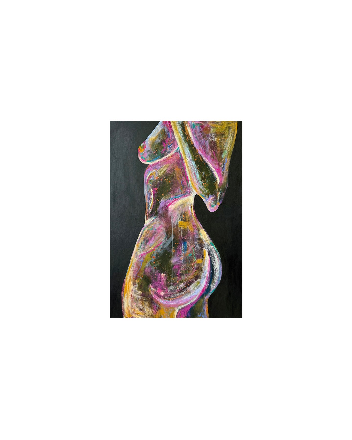 ‘Drawn in her own language’
91.5cm x 61.5cm
Acrylic, pastel & chalk on canvas
𝗔𝗩𝗔𝗜𝗟𝗔𝗕𝗟𝗘.
Email: artbyjessicah@outlook.com