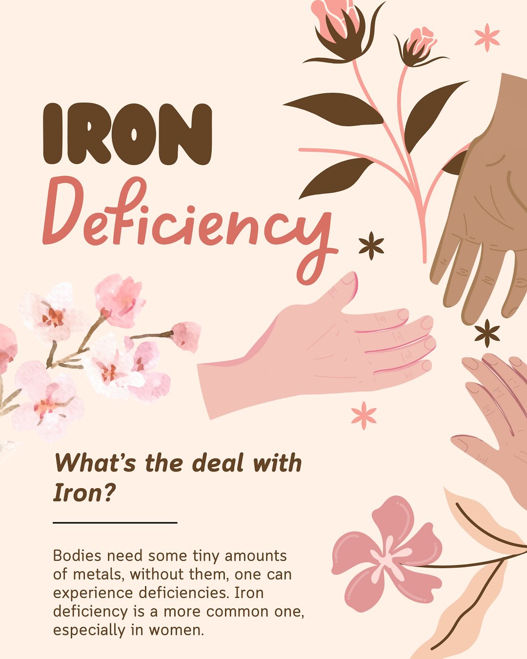 Read our blog to learn more about iron deficiency ⭐️