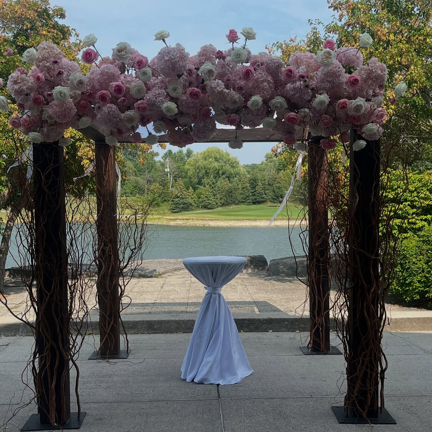 Very Kind Words from one of our lovely couple . Thank You !
Right from the very first time we met Katherine, our mind was at ease that we had picked the right florist
However, you exceeded our expectations.
The flowers were fantastic, so impressive. I cant tell you how many people commented on how beautiful they were. The evening was fantastic, and everything looked so good.
You are truly a professional and the best at what you do.
We would use Floral Werx again without hesitation. We have many friends who will have kids getting married in the next few years, and we will be sure to recommend.
.
.
.
#eventdecor #torontoflorist #wedding #chuppah #weddingdesigner #torontoweddings #luxuryweddings #eventplanners #weddingceremony #outdoorweddingdecor #weddingidea
