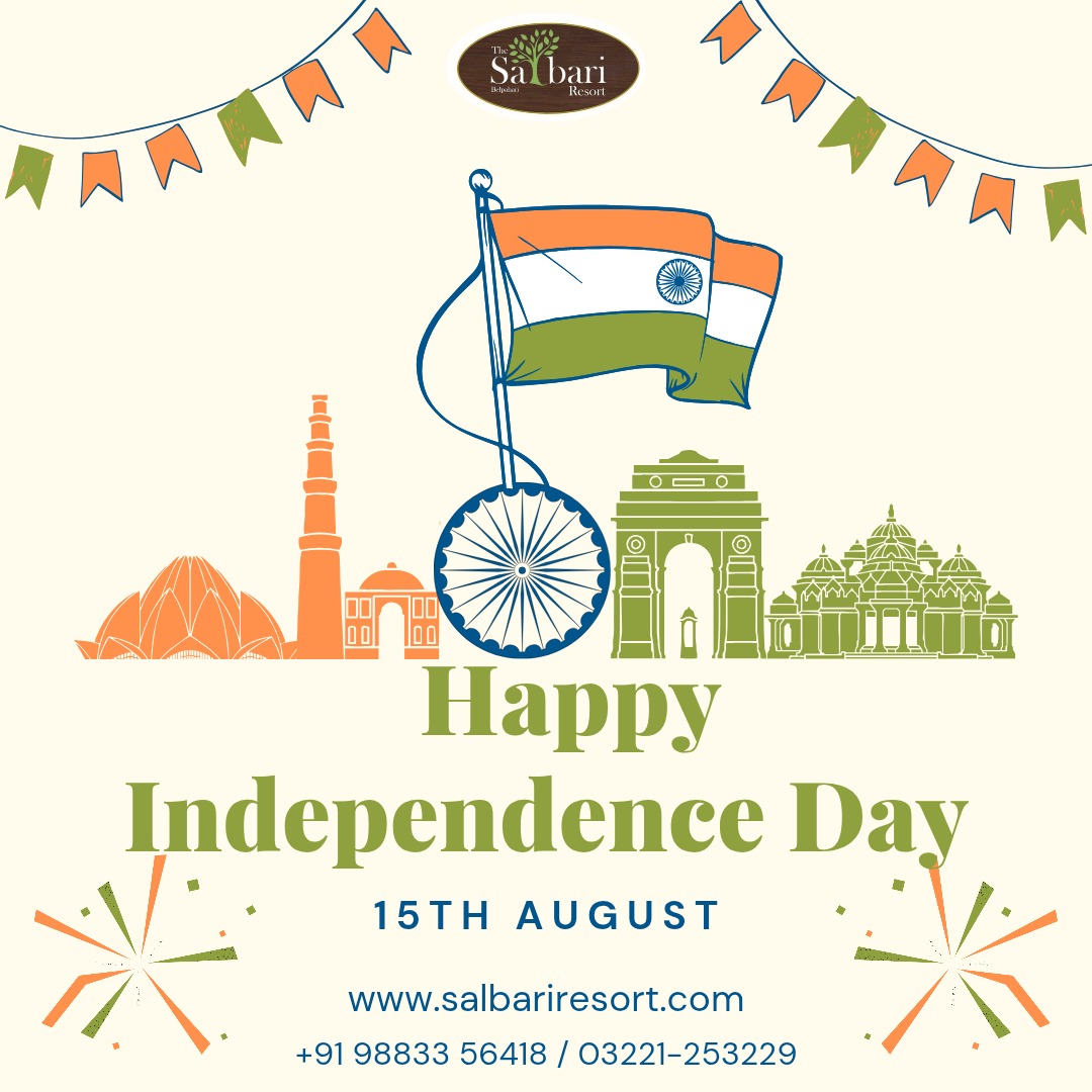 🇮🇳 Celebrate Independence Day with flavours of India!
Join us at Salbari Resort for a special tricolor menu, good vibes, and peaceful nature.
🧡🤍💚 Food, fun, and freedom — all in one place!
#SalbariResort #15thAugust #IndependenceDayIndia #CelebrateFreedom #TricolorMenu #Belpahari #ResortLife #NatureAndFood #WestBengalTourism #FreedomCelebration #HolidayVibes #ResortDining #FoodieIndia #IndependenceDaySpecial #TravelIndia
