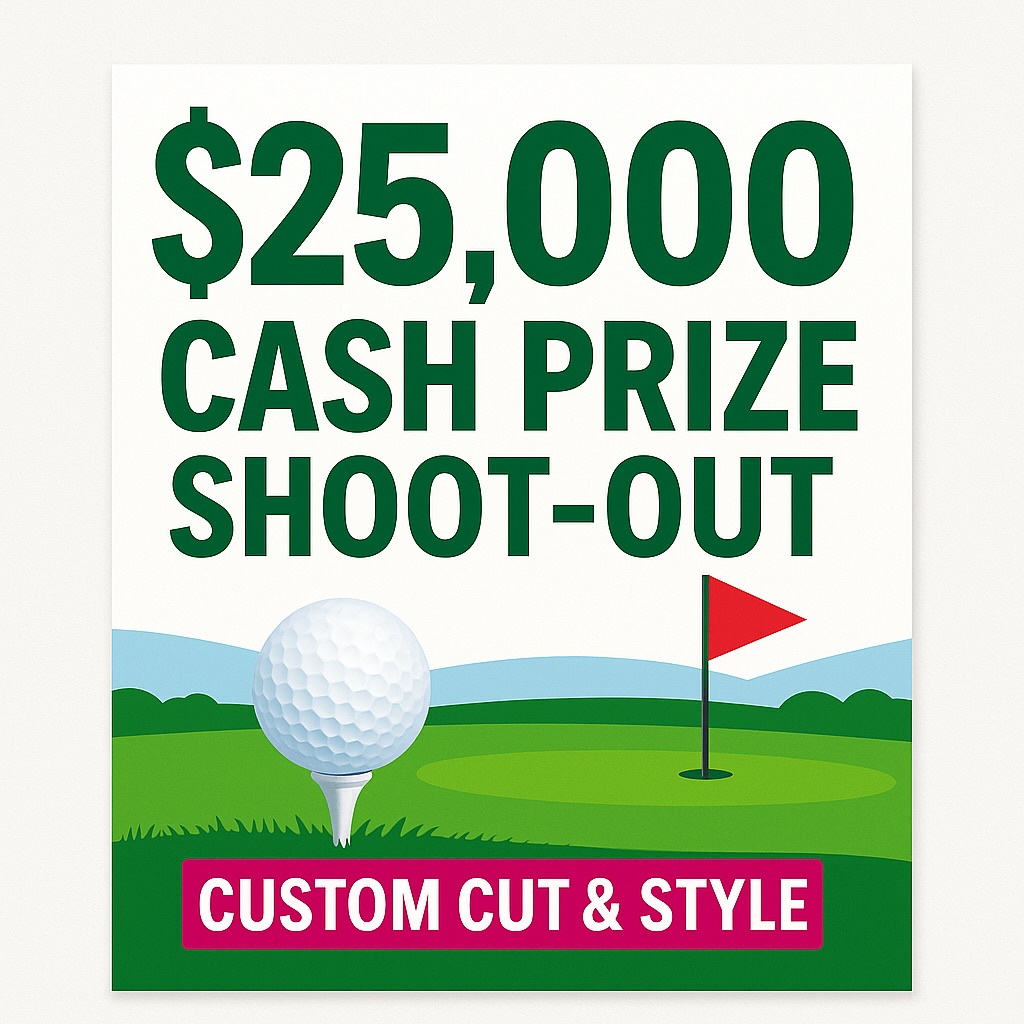 We still have room for teams! Sign ups end August 20! Great prizes for first and second place! Calloway Driver for winner of longest drive, Calloway Range finder for closest to the pin winner! charitygolftoday.com/customcut