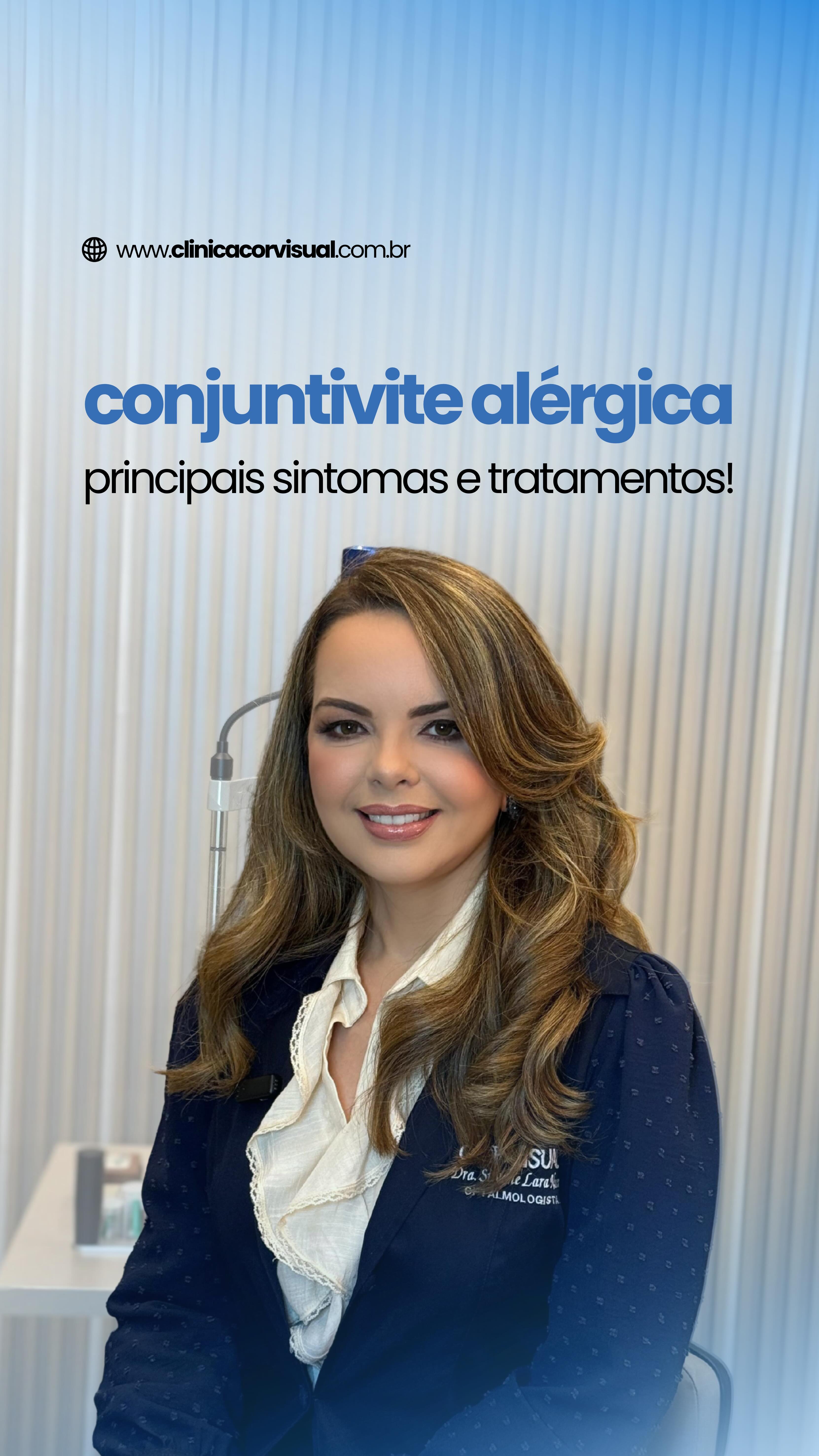 Você sabia que aquela coceira insistente nos olhos pode ser mais do que uma simples irritação? 👁️
No vídeo de hoje @DraSilvaneLara explica, de forma clara e acessível, o que é a conjuntivite alérgica, como ela se manifesta e quais cuidados são essenciais para evitar complicações. 👩🏼⚕️
Se você sente olhos vermelhos, lacrimejantes ou sensibilidade à luz, este vídeo pode te ajudar a entender melhor os sintomas e buscar o tratamento adequado. ⚠️
📌 Informação é prevenção! Assista, aprenda e cuide da sua saúde ocular com quem entende do assunto.
📅 Agende seu exame e cuide da sua visão com quem entende do assunto.
📞 (83) 3322.3590 / (83) 3063.3590
📲 WhatsApp (83) 99612.0813
-
Marketing e Produção Audiovisual: @Kactus.Agencia 🌵
#campinagrande #joaopessoa #paraiba #oftalmologista #oftalmologiapediatrica #oftalmologia #oftalmologistainfantil #clinicaoftalmologica #oftalmologistacampinagrande #oftalmologistacg #oftalmologistaparaiba #clinicadeoftalmologia #saudedosolhos #saudeinfantil #clinicacorvisual #corvisual #catarata #cirurigiadecatarata #lentesdecontato #lentedecontato #lentedecontatocampinagrande #RetinografiaOcular #Retinografia #conjuntivite #conjuntivitealergica