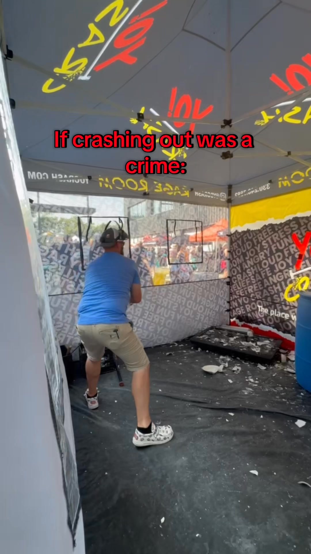 Guilty on all counts… of smashing stress into pieces 💥
•
•
#yocrashrageroom #rageroom #yocrashmobilerageroom #yocrash #smashroom #angerroom #ohiorageroom