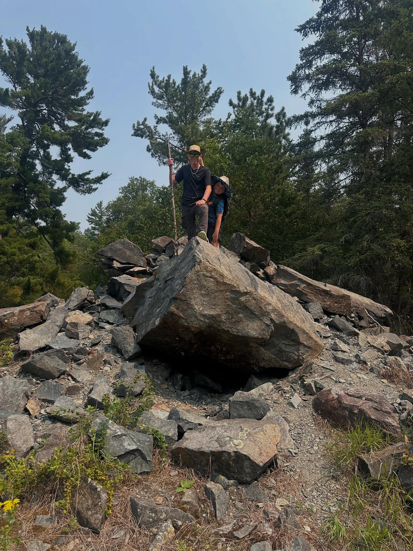 📍Tunnel Island A-B loop, Kenora
🥾 4 miles, Garmin says 1262ft ⬆️
Liked this trail so much I did it 3 times in one week. This was the boys last test run before tackling their first backcountry camp in, and they did shockingly well.
Only 2 hours from Winnipeg this trail is a fun mix of single track, rocky, rooty and lots of chances to be near the beautiful water! This was a fairly easy trail and great for kids—with lots of beautiful sights to be seen all around.
Def going to add this to the regular rotation.
#kenora #ontario #hike #kidswhohike #outdoors
