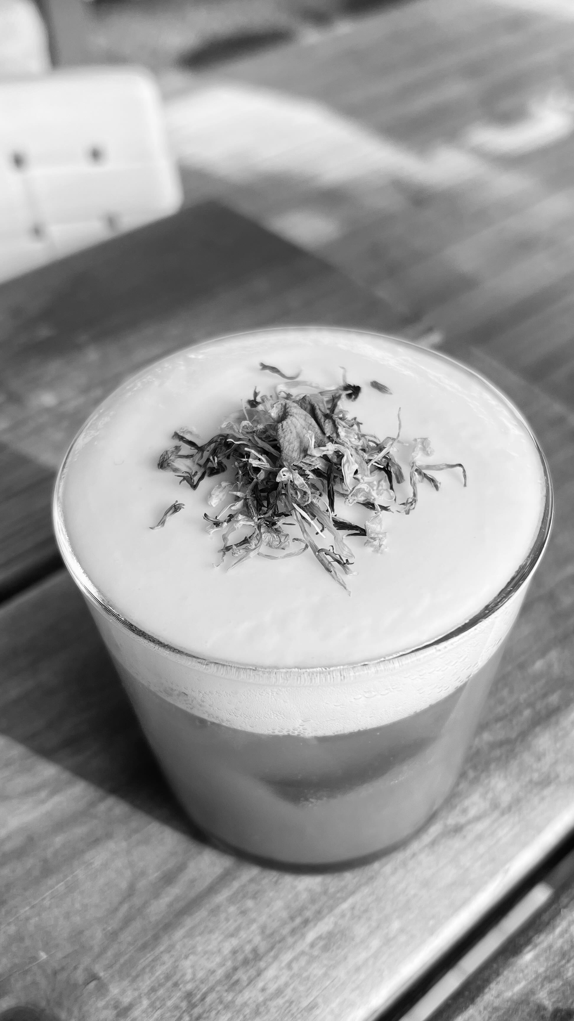 Remember this game changer? Well it’s back for another week! With or without alcohol, our Rhubarb Sour with an elderflower foam will not disappoint, but once it’s gone, it’s gone!