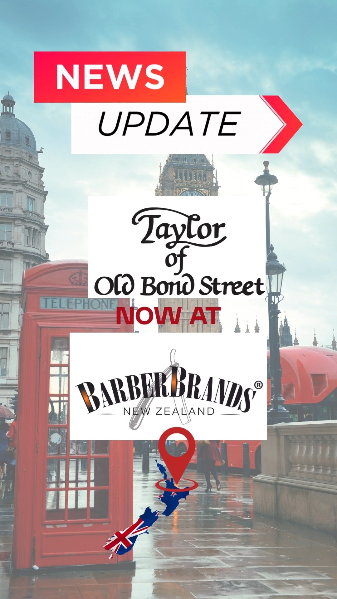 Welcome to Taylor of Old Bond Street at Barber Brands New Zealand- check out this popular brands and stock up prior to Father's Day!
Link in bio
#barberbrandsnewzealand #queenstownbarbers #wellingtonbarbers #chchbarber #nzbarbershop #aucklandbarbers #nzbarbers #aucklandbarber #wellingtonbarber #hamiltonbarbershop #nzbusiness #supportlocalnzbusiness #nzbarber #newzealandbarber #wholesalenz #nzwholesale #hamiltonbarbers #barbernz #supportlocalbusinessnz #supportnzbusiness #nzretail