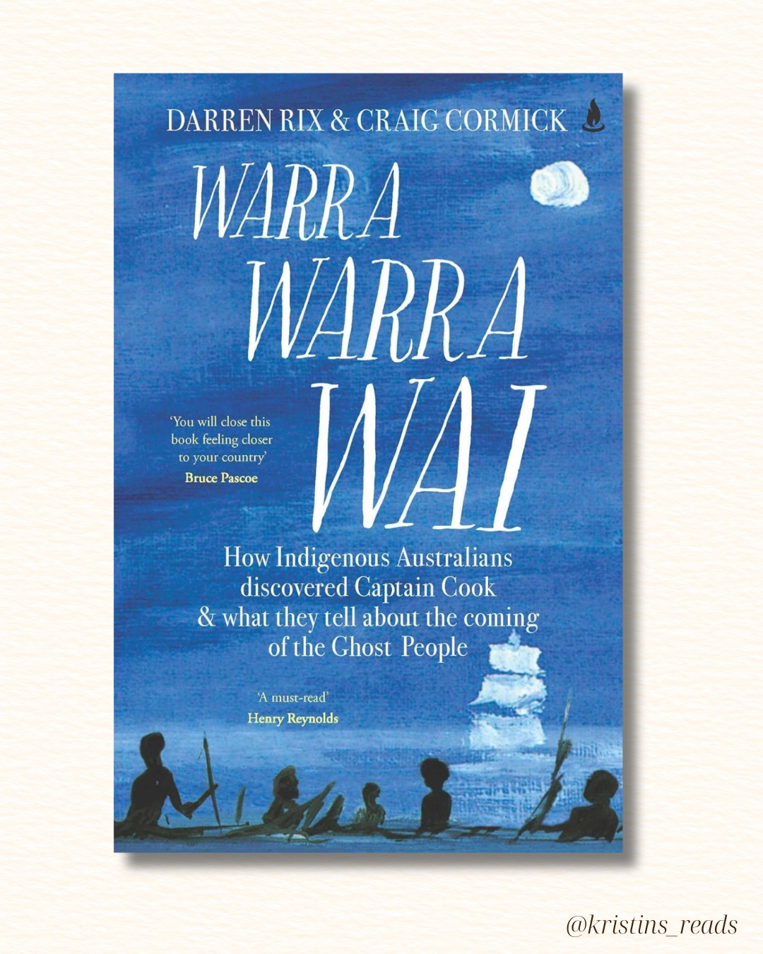Warra Warra Wai: How Indigenous Australians discovered Captain Cook, and what they tell about the coming of the Ghost People, by Darren Rix & Craig Cormick 🗺️
This book follows the journey of Captain Cook’s Endeavour as it sailed along the east coast of what is now known as Australia in 1770.
Using a combination of the diaries, journals, and letters of Cook and other Europeans on board, and a mix of oral histories and Dreaming stories, Darren Rix (a Gunditjmara-GunaiKurnai man) and co-author Craig Cormick retell the story of the Endeavour from both sides.
From Gunai-Kurnai country in Gippsland to the Dharawal land around southern Sydney and all the way up to the Kaurareg people’s land in the Torres Strait, this book tracks how Cook misread and misunderstood the Australian continent, (re)named landmarks and locations, and set off chains of events that have devastating effects still being felt today.
It also tracks how local people sent warnings that a strange vessel was heading up the east coast via signal fires and message sticks, so that people were prepared for Cook’s arrival.
This book is self-described as both 250 years late and extremely timely, and I would agree with both claims.
I highly recommend this book to all Australians, or to anyone who wants to understand the settler-colonial history of this land, and challenge the mono-viewpoint most of us are taught.
#WarraWarraWai #AustralianHistory #FirstNationsStories #TruthTelling #IndigenousVoices #OwnVoices #HistoryReframed #NonfictionReads #Bookstagram #AusLit