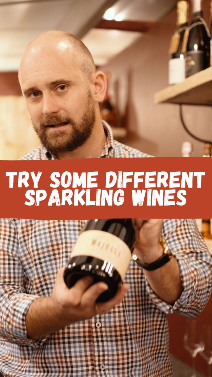 Venture away from the norm and try some of these exciting sparkling wines 🥂 #sparklingwine #newwines #winetips #wineguy #winegeek #winetime🍷
