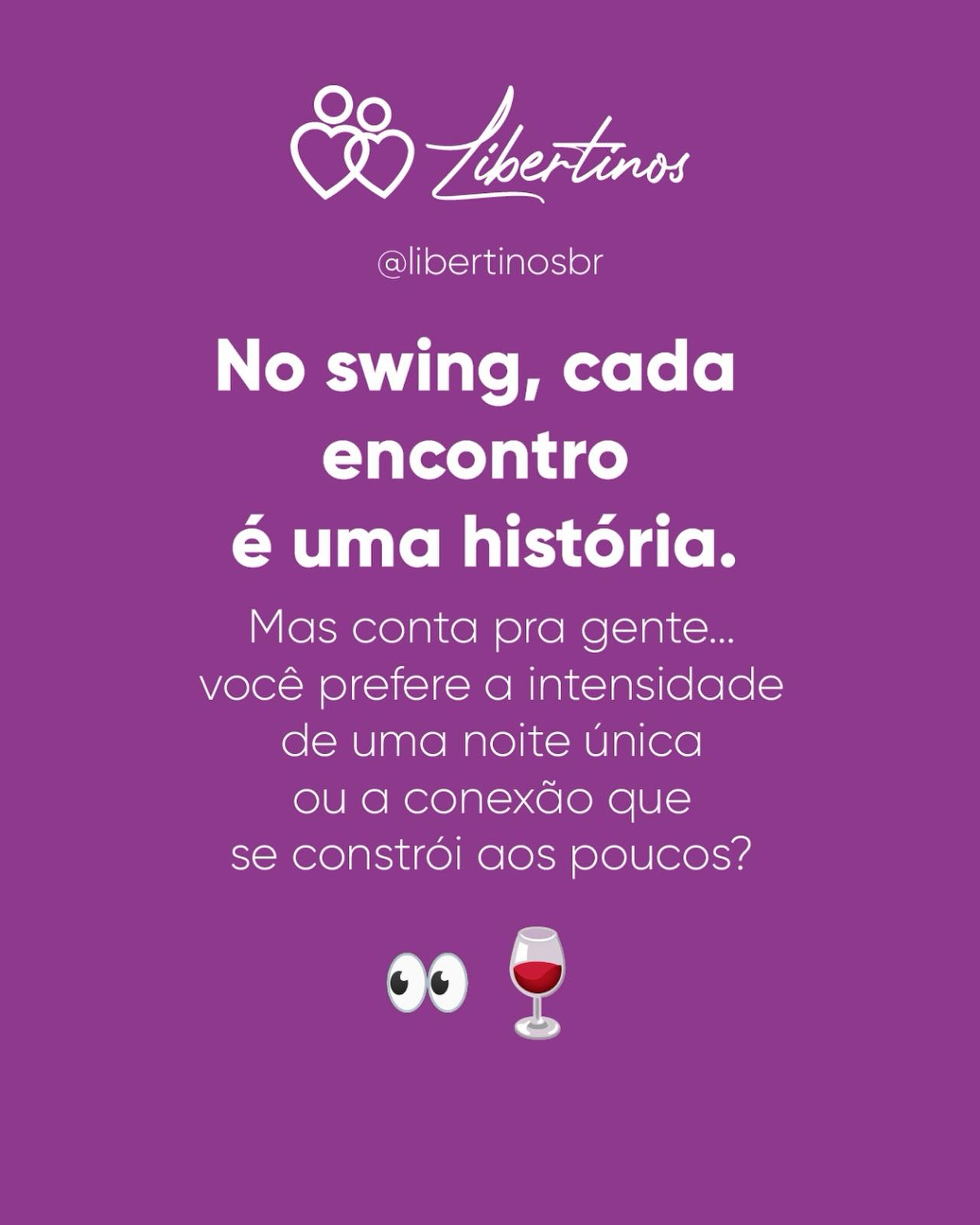 No swing, cada encontro tem sua magia… ✨
Tem quem viva a intensidade de uma noite inesquecível 🔥
e tem quem prefira a conexão que cresce aos poucos 🍷.
👉 E você, qual dessas histórias faz mais sentido no seu desejo?
#swingswing #swing #meioliberal #libertino #liberty #libertine #casais #casaissafados #casaisapaixonados #casadeswing #casadeswingsp #casadeswingrj #casadeswingbh #meioliberalbrasil #hotwife #hotwings🔥 #hotwifelife #singer #single #solteiros #solteira #solteirões #solteiroxcasado #casados #casadinhos #trocadecasais #saopaulo