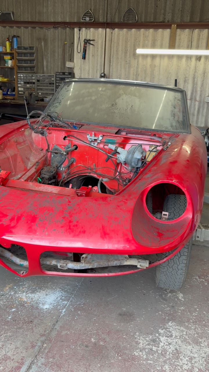 Strip down before dipping ๐ง
Whoโs excited to see the transformation of this Duetto Spider?!
#velocesport #restoration #classiccars #classiccarrestoration #beautiful #instacar #classiccar #cars #unique #chrome #alfa #supercars #italiancars #heritage #classicalfaromeo #alfisti #beforeandafter #barnfind #bellisimo #instagood #photooftheday #petrolheads #classiccarsofinstagram #bertone #alfaromeo #garage #welding #paint