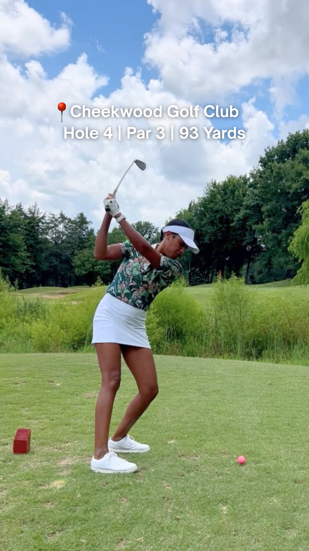 📍Cheekwood Golf Club | Hole 4 | Par 3 | 93 Yards
I’ve lost many of balls in this mini ravine 😜 but it’s actually one of my favorite holes at this course. It’s more challenging than it looks! 
Still chasing birdies but I’ll take this par any day! #HoleVlog
.
.
.
#Golf #GolfVlog #Par #Golfer #GolfGirl #GirlsWhoGolf #BlackGirlsGolf #BlackGolfer #WomenGolf #GolfFashion #GolfOutfit #BeginnerGolfer #GolfAddict #GolfLife #GolfContent #ContentCreator #Nashville #NashvilleInfluencer