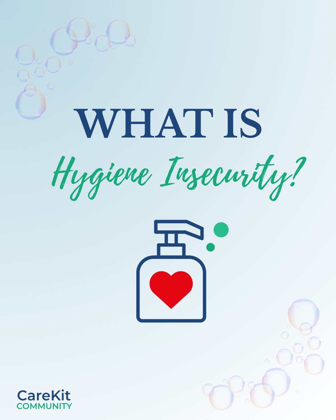 Hygiene insecurity is a crisis that limits health and opportunity for millions of people. By supporting organizations like CareKit Community, you can help fight this issue and ensure proper hygiene is within reach for all.
#carekitcommunity #hygieneinsecurity #hygieneaccessibility #nonprofits