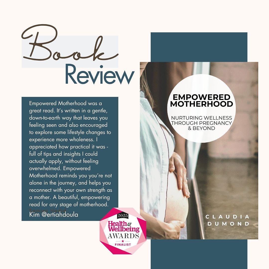 Another lovely review of my book! I was writing it this time last year on the beach in Italy and it really is the book I wish I had when I was a new mother! It’s a reminder that motherhood can sometimes be all consuming but with intention and action we can make sure we don’t get lost in the journey!
Available on Amazon.
Now brewing ideas for another one too 📕