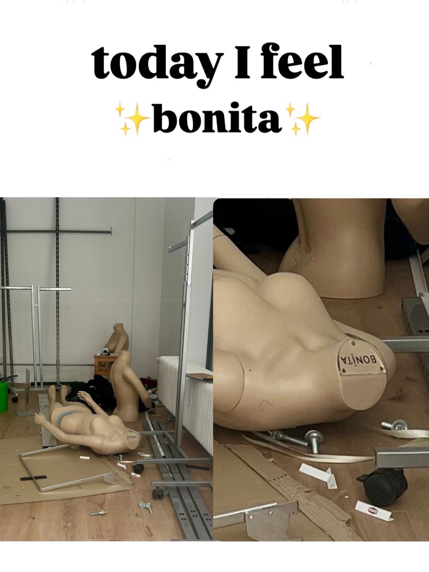 ✨„today I feel bonita“✨ … aber PMS hat andere Pläne 😵💫
#pmsvibes #sendhelp #bonita #relatablememes #mondaymood #feelings #chaosqueen #todayifeel #humor#women#healthyliving#hormone