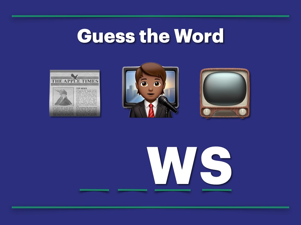 Daily warmup! Can you guess the word without using translate?
I travel fast from place to place,
Telling the world what it must face.
On paper or on screens, I bring the views,
What am I? I am the ___?
#riddle #riddlemethis #learnenglish #aprenderingles #studywithme #study #wordgame