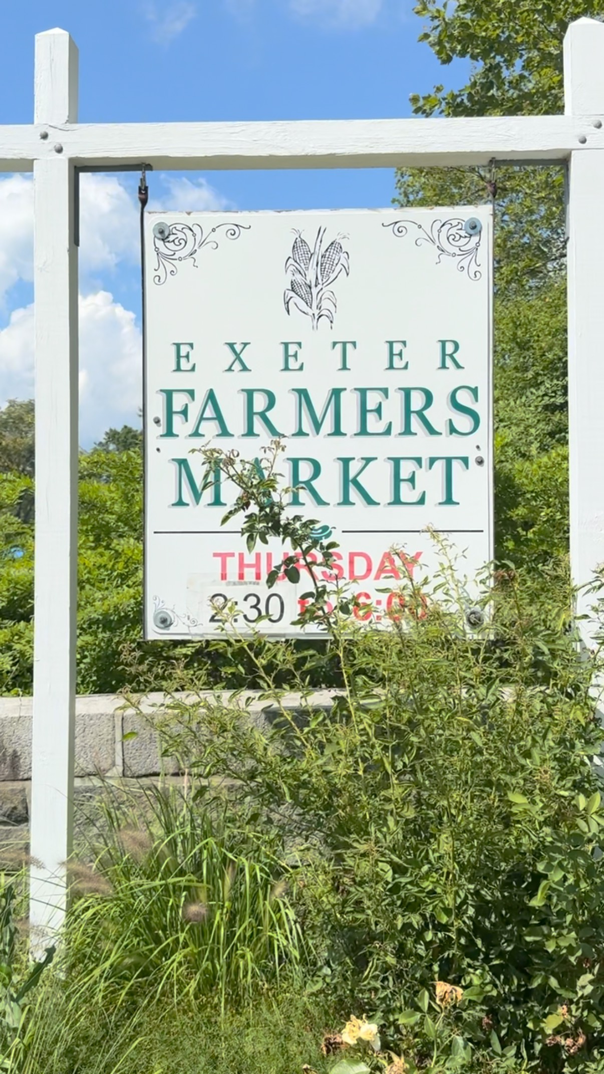 ✨See y’all in Exeter today! 2:30-6pm