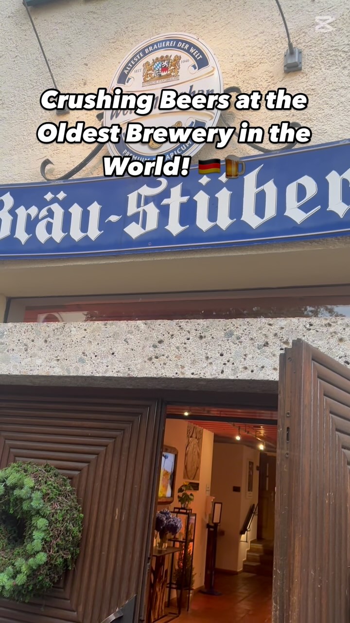 Crushing Beers at what is considered the oldest brewery in the world - Brauerei Weihenstephan, in Freising, Germany 🇩🇪
The Bavarian State Brewery Weihenstephan, in Freising, Germany, is considered the oldest continuously operating brewery in the world, with its origins dating back to at least 1040 AD.
The 1516 Kellerbier is one of the best beers I have ever had - bar none! 💯
A specialty beer brewed with the rare hop variety Hallertauer Record, a variety now only grown by a single hop farmer in the Hallertau hop cultivation region.
Check out the BNB Merch Store 👕🧢. You know where the link is. 🔗
📙 A Guide to Getting Your Bro Into Craft Beer Now Available on Amazon 📙. Link in Bio🔗. The perfect stocking stuffer for that beer lover! 🎁🎄
🎙️Want to Start Your Own Podcast? Check Out Podbean the Best Podcast Hosting Site Around - in our Bio
Introducing our newest sponsor Demo Dogs Residential Demolition: demodogs@myyahoo.com 💯
Sponsored by Niagara Craft Brewery Tours
@niagaracraftbrewerytours 💯
Sponsored by Fuel Digital Designs 💯
@fueldigitaldesigns
#ale #stoutlover #pilsnerbeer #lager #darkbeerlover
#ipalover #beerstagram #beerporn
#craftbeer #beerohotography #craftbeercommunity #untappd #beerlover #instabeer #beerlife #beergeek #cheers #beerme #summer #crushable #podcast #80s #90s #nostalgia #canada #germany #haufbrauhaus #munich #bier #brauerei