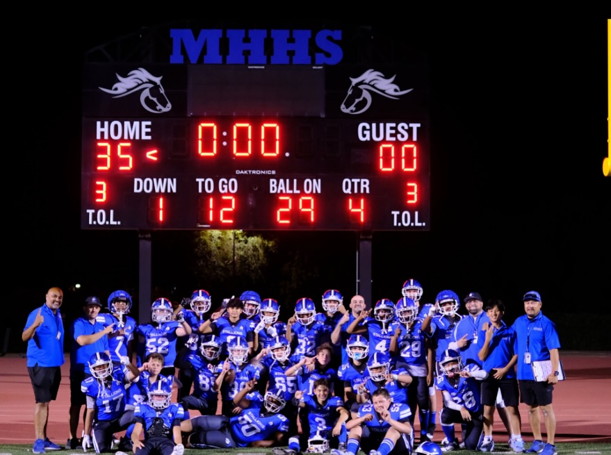 Great start to the 2025 Mountain House Stallions season. The Stallions went 4-0 at home vs the Oakley Jr Falcons.
Lots of firsts to start the season:
✅️ 1st ever Varsity win
✅ 1st ever shutout
✅ 1st ever extra point
✅ 1st time, all 4 divisions brought home the Ws
Next game @ Martinez Bulldogs on Sept 6.
GO STALLIONS!