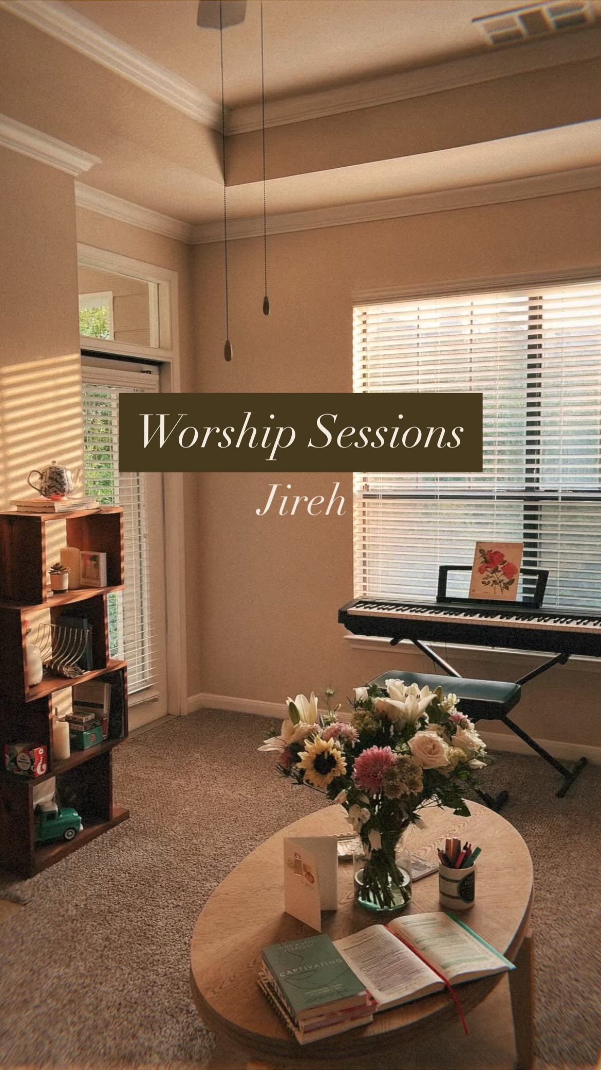 “Jireh” | A Worship Session 🤍
One of my very favorite things to do is play the piano and worship in my cozy little living room. My *especially* favorite time of the day to play my piano is when the golden-hour light shines through my window, beaming into my cozy, little room, filling it with warmth and my heart with a grateful song! ☀️
Today I felt led to sing “Jireh” - a song all about God, His faithful, generous character, and His provision. It’s straight out of Matthew 6, where Jesus is teaching us how to not worry about our life and to not be anxious.
Sometimes, it’s easier said than done. The worries of life can feel all consuming and never ending. What do we do then?
The cure: To seek Him first. To worship. To trust. To perseveres. To choose Him today and every single day. To come to Him. To cast every worry and care at His feet, and to trust that He will always take care of us and love us. What a good Heavenly Father we have.
I believe there’s someone out there praying, crying out to the Lord for His provision in their life. This song is for you. He sees you, friend, and oh, how much more does He love you!
Jireh, You are enough.
Jireh, You are enough.
And I will be content in every circumstance.
Jireh, You are enough.
Forever enough.
Always enough.
More than enough.
If He dresses the lilies with beauty and splendor, how much more will He clothe you?
How much more with He clothe you?
If He watches over every sparrow, how much more does He love you?
How much more does He love you!
#Worship #matthew6 #jireh #encouragement