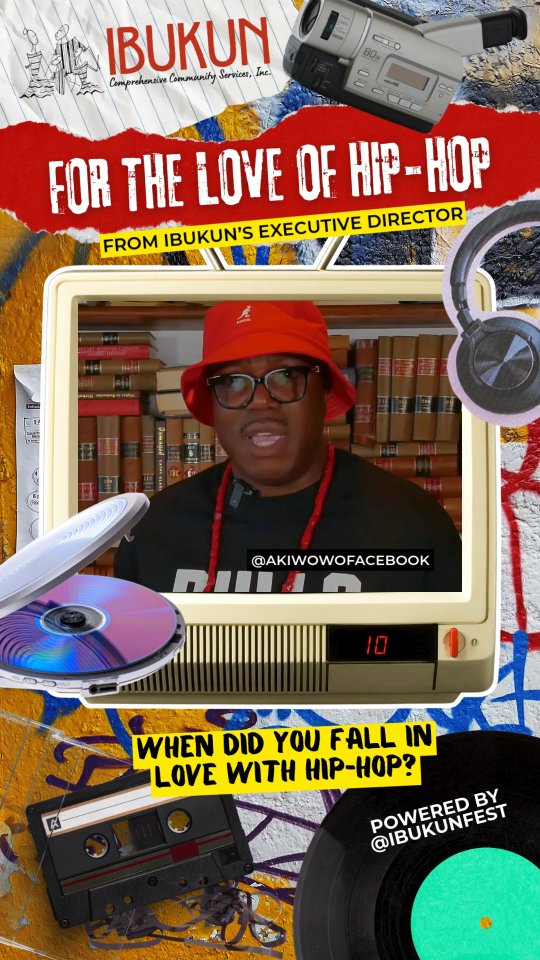We asked IBUKUN's Executive Director when he fell in love with hip-hop. Check out what he said πͺπΎ