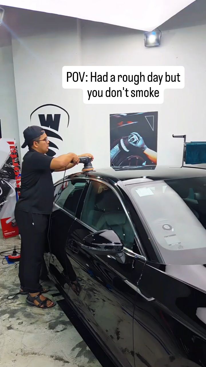 Having a bad day?
While some blow smoke, we blow bubbles, apparently. 🫧😂
⠀
Detailing doesn’t always have to be serious, but your ride? Oh, that’s getting the VIP treatment every single time. 😎
⠀
📍 Northstar@AMK, #01-52
🌐 www.washlah.sg
📞 9668-9274
⠀
#POVTrend #BubbleBreak #DetailingLife #CarDetailingSG #WashlahSG #ShinyAndClean #PolishGameStrong #StayFreshStayClean