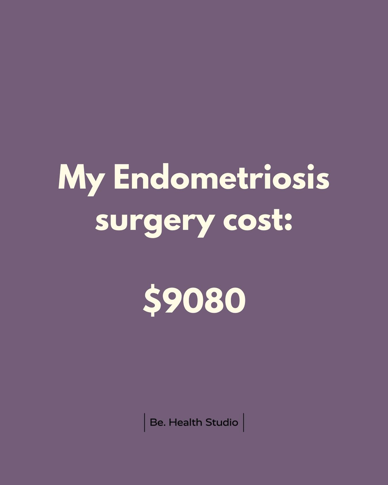 When deciding what avenue to go down with surgery cost is a huge factor for people. Endometriosis IS EXPENSIVE. Things that factor into a decision are choosing Public vs Private, the choice of surgeon and also your timeline and severity of Endo.
So, I want to be open and fully transparent with the cost of my Endometriosis surgery as it might help.
This is the out of pocket cost that i paid & also includes the pre surgery scans (Ultrasound $385 & MRI $500), surgeon appts (3 X surgeons) and also the post surgery urology appt to remove my stents ($175) and some other hospital items.
My surgery out of pocket cost = $7086.30
Pre & post out of pocket costs = $1994.00
I am in Australia so I did get a Medicare rebate and I have private health insurance. (These costs aren’t included in this, this cost is what came out of my bank account).
To further clarify, I did have 3 surgeons and an assistant with one surgeon not charging more than the rebates (Medicare & PHI). So, this total might not reflect what your surgery costs might be.
If you would like the detailed price of each surgeon plz DM me.
The continual costs that people with endo have are varied as it takes a multi modality team for management and treatment. I am also utilising physiotherapy & Pilates to help with post surgery back pain & Acupuncture.
We desperately need more research and funding to help make the lives of people with endo easier and treatment more accessible.
All my love to all the endo community 💛💛
#endometriosis #pelvicpain #endometriosiswarrior #endo #endosucks #endosurgery