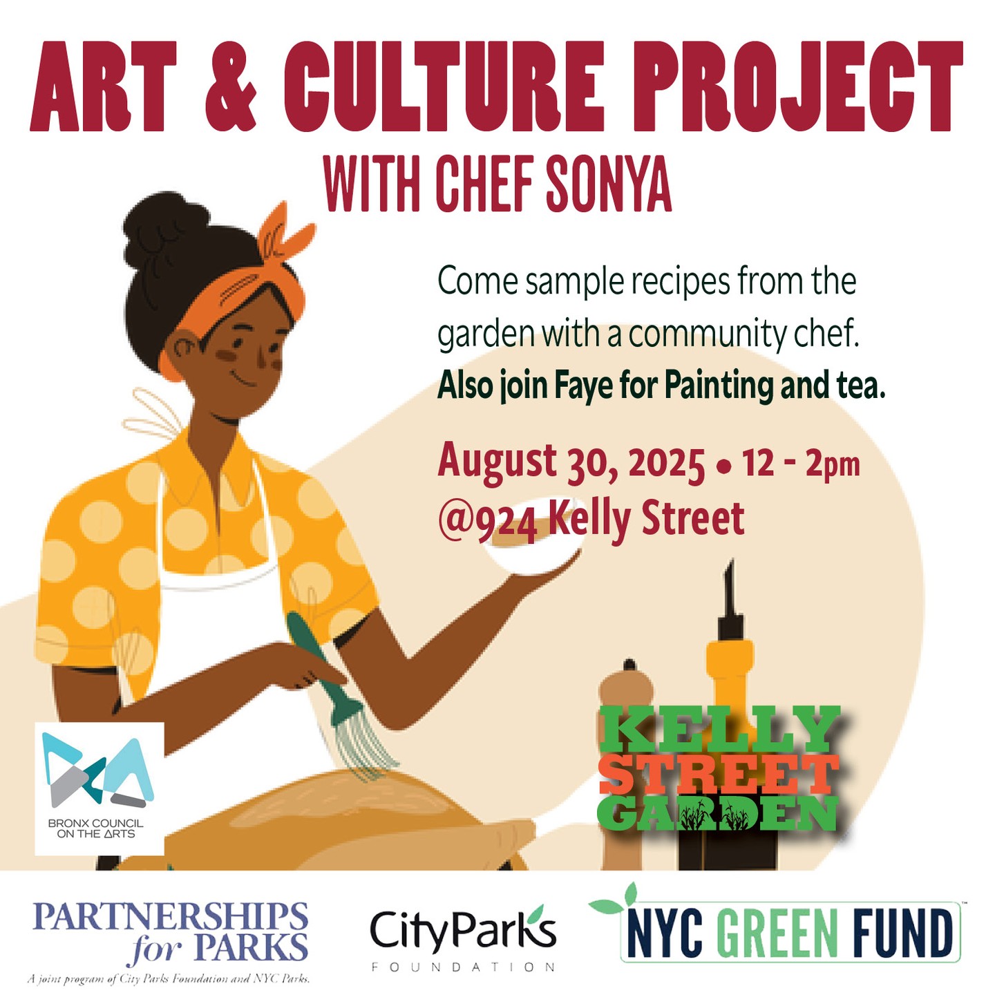 This Saturday from 12 - 2pm
