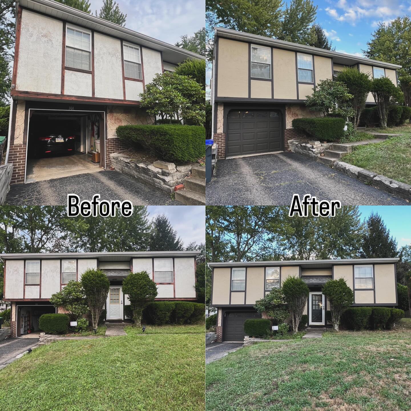 First exterior renovation on the books! Many porches and decks, but never an opportunity to create the color scheme and apply it!