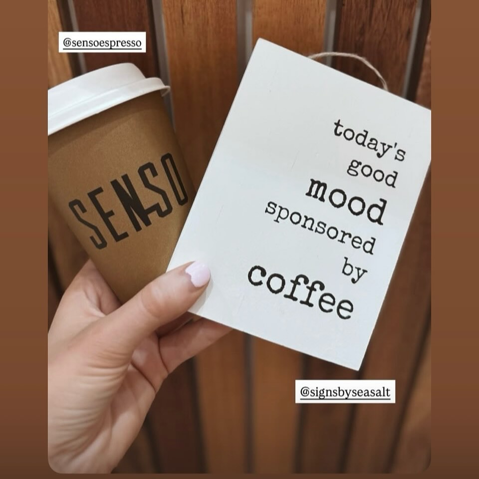On a wild and wooly rainy Sunday - this is it. Coffee and shopping @cafecollectivewa ☕️ 🛍️