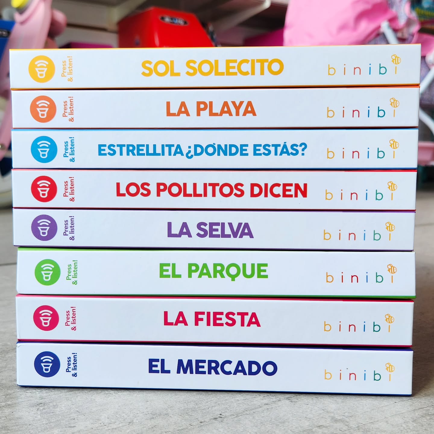 Binibi books BACK IN STOCK! Customer favorite bilingual books! ๐
#binibi #books #bilingualbooks #spanishbooks #spanish #english #singalong #customerfavorite #kids #toystore #keybiscayne #shopkeybiscayne #keybiscaynecommunity #shoplocal #smallbusiness #popular