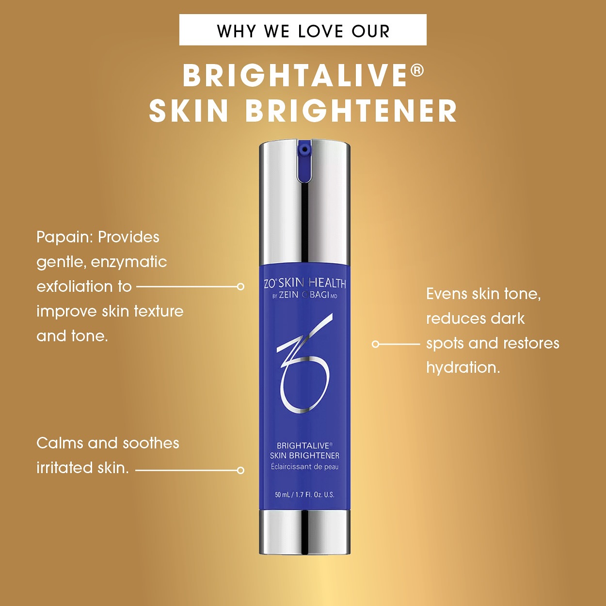 ✨ Why We Love Brightalive® Skin Brightener ✨
Say goodbye to dull, uneven skin! 💙 This gentle yet powerful formula works to:
✔️ Even skin tone
✔️ Reduce dark spots
✔️ Restore hydration
✔️ Calm & soothe irritation
✔️ Provide gentle enzymatic exfoliation for smoother texture
Healthy, radiant skin starts here. 🌟
📍 Available now at Dr.Dupon Aesthetic and Anti Aging!
#SkinCare #Brightalive #ZOSkinHealth #GlowingSkin