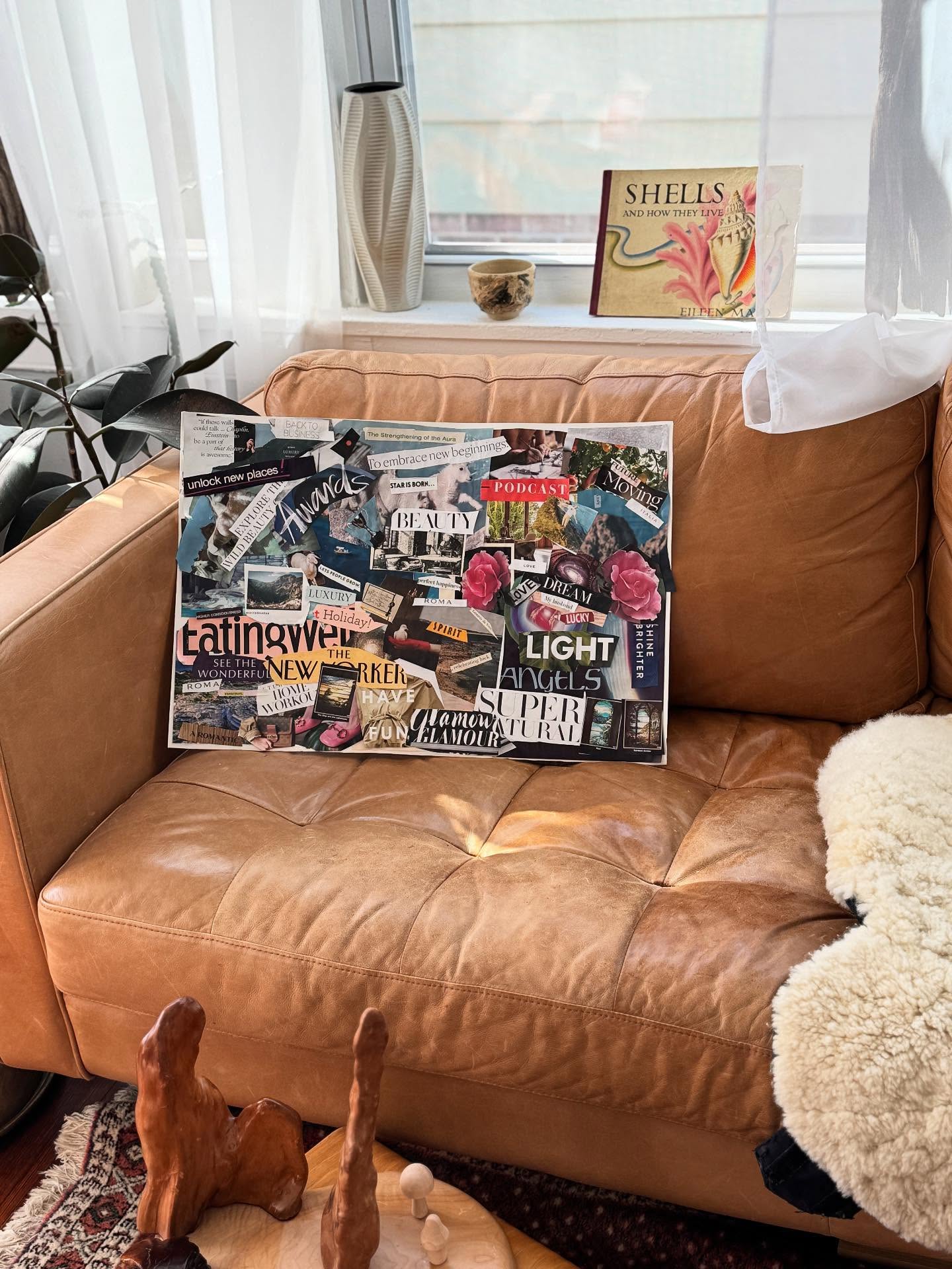 If you’ve been to my home most likely you have received a presentation on my vision board 😛. As playful as it feels it’s also a very accessible pathway to your intuition & subconscious.
Scroll thru to see my recent vision board done on the new moon, my vision board a few years ago, and then my daughter’s board (who clearly has expensive taste.)
I love looking back at it, everything came to fruition from my first in someway. The biggest manifestations being my trip to Europe with my daughter, getting pregnant and having a homebirth with my son, and if you’re really zooming in even “Cher” ended up being a vintage Cher t shirt my husband gave me! I can’t wait to see how this board unfolds.
How does it work? I believe our spirit will guide us to choose the images that answer our open questions and wishes for the future. Our vision for the future is often already seeded in the present. Making a vision board uninhibited can also show you where your subconscious focus lies and help you understand your own energy in motion.
#visionboard #psychic #manifestation