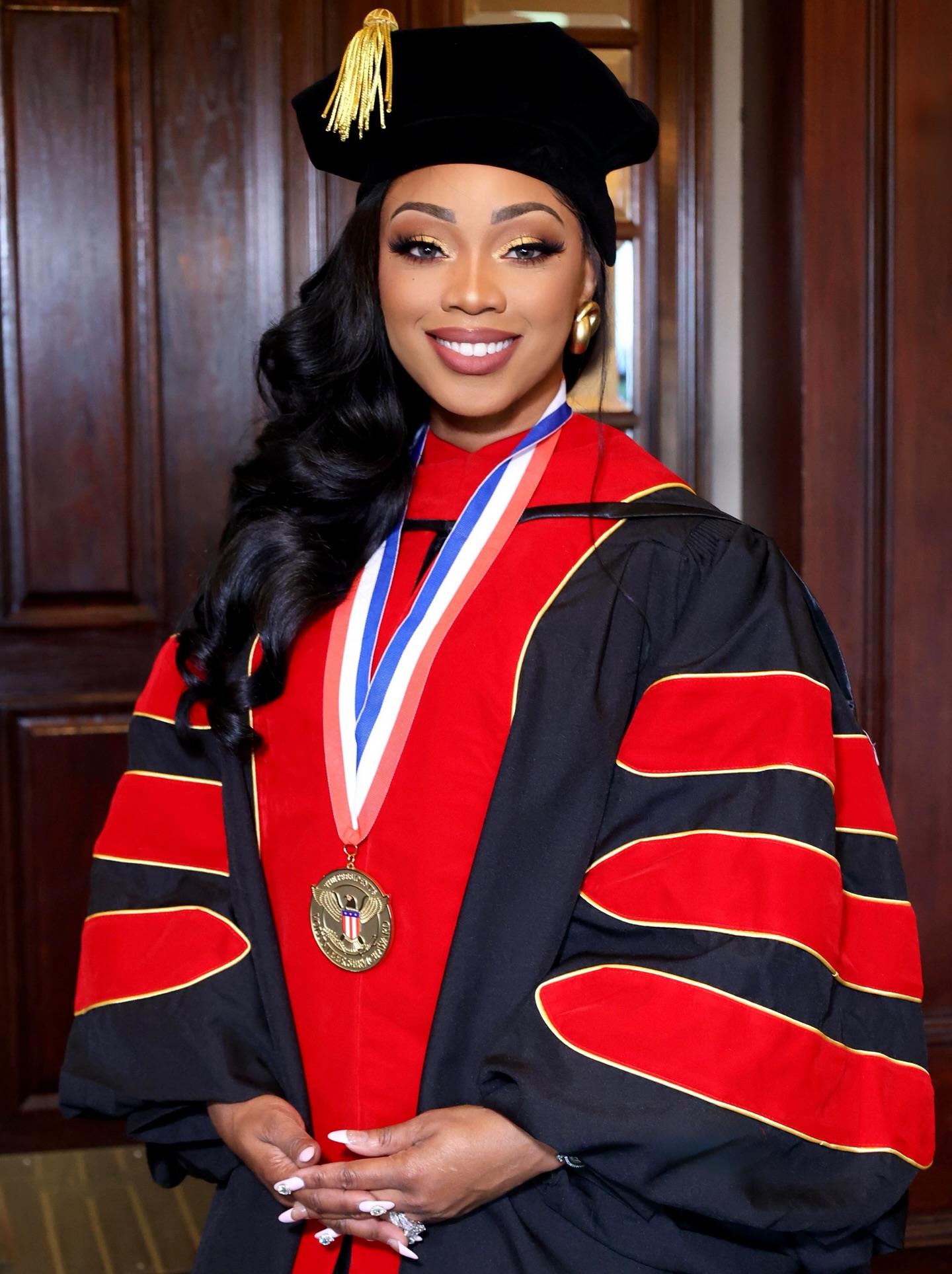 ✨Humbled. Grateful. Honored.✨
Yesterday, I received the Doctorate of Honorary Philosophy in Humanitarianism 🥹🎓and my heart is overflowing with gratitude. Thank you to @leaders.esteem.seminary for recognizing my passion and purpose to serve, uplift, and empower others.
As an event producer, I’ve dedicated my life to creating unforgettable experiences, bringing visions to life, and using my gift of design to impact lives far beyond the décor. To now be honored for that work on a global level is truly surreal. 💫
This is only the beginning. Legacy, impact, and purpose will always be my driving force. 🙏🏽❤️
Drop a 🙏🏽 in the comments if you believe that when you walk in your calling, God will open doors bigger than your dreams.
#Dr.ToriWillians #toriwilliams #Doctorate #PhilosophyInHumanitarianism #EventProducer #GratefulHeart #GodDidIt #LeadersEsteem #ToriWilliamsEvents #WomenWhoInspire #HistoryMaker #legacybuilding