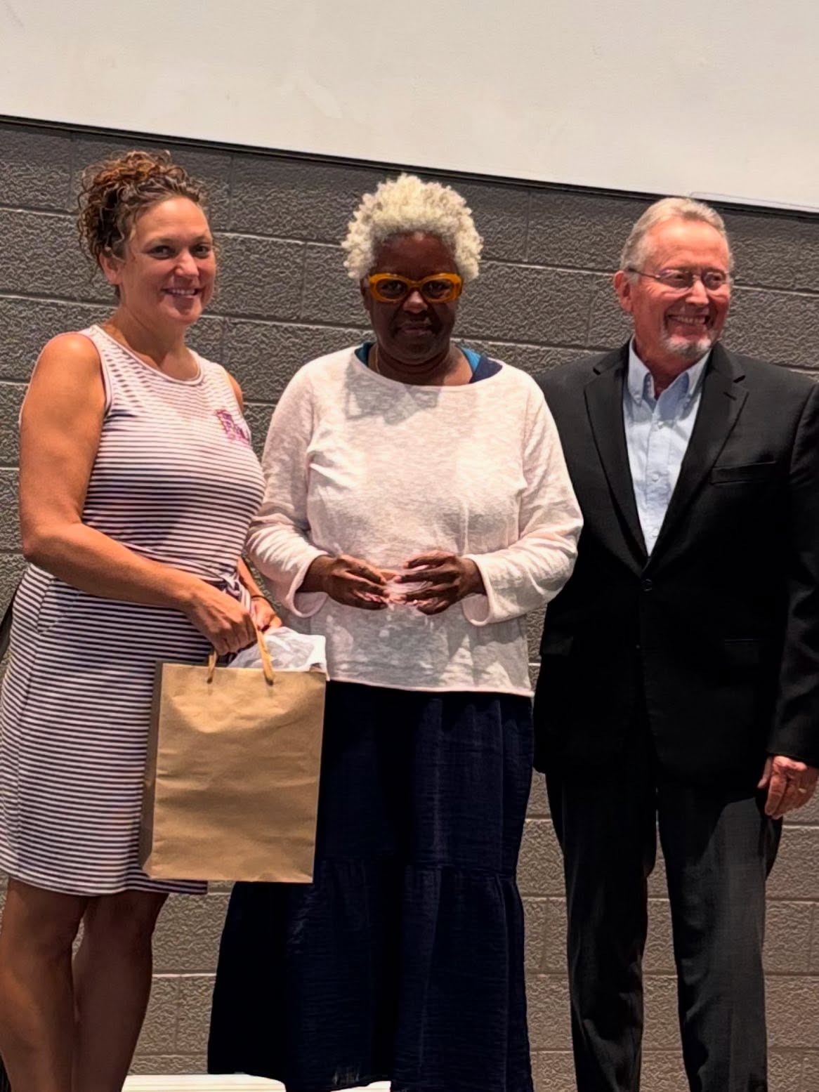 Our own resident garden manager receiving the Urban Farmer Award from NY Ag & Markets at the NY State Fair in Syracuse today.