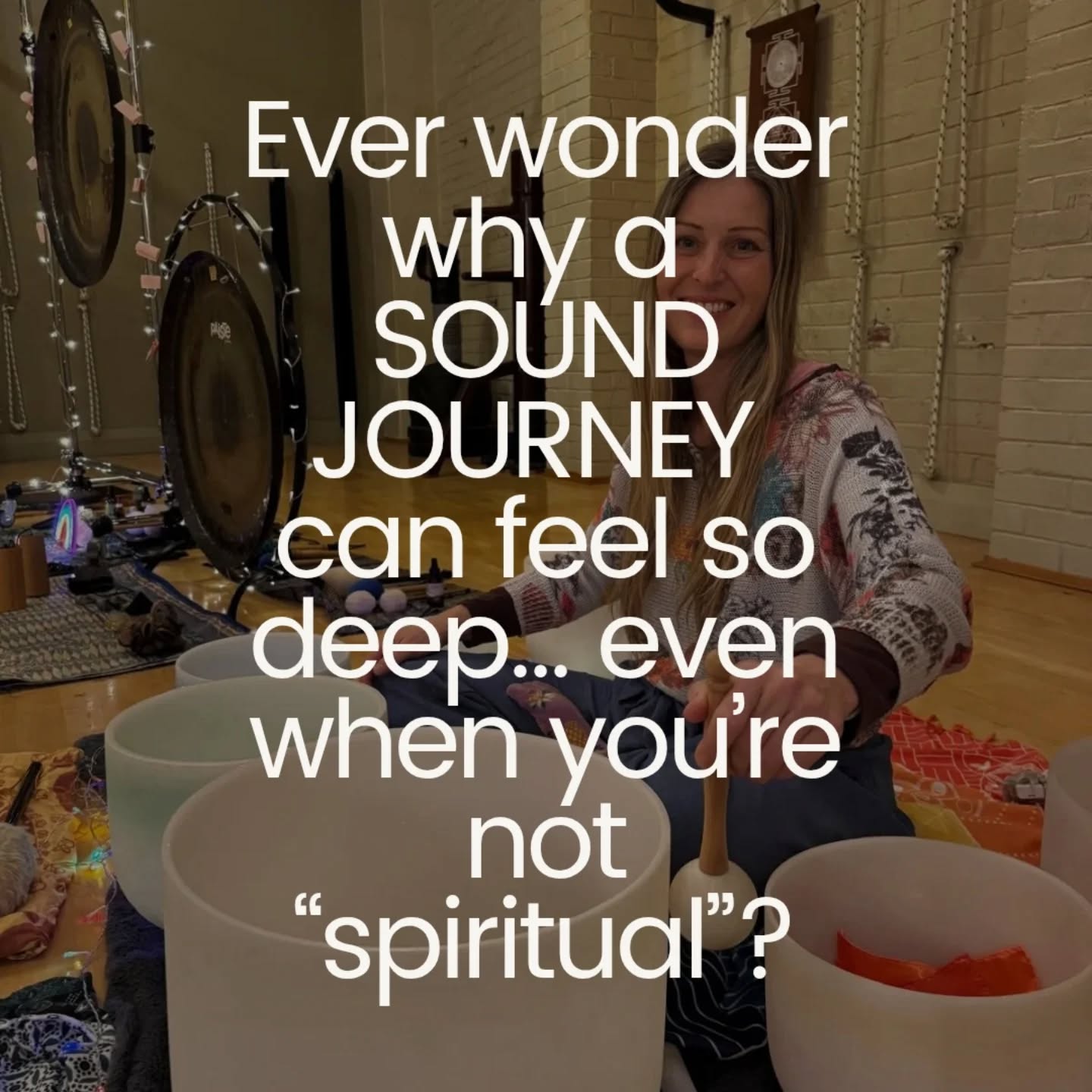 ✨ The Science of Sound: Bypassing the Mind, Healing the Body
Sound doesn’t just travel through your ears, it moves through your cells, your nervous system, and your energy.
Here’s why a Sound Journey is so profound:
1️⃣ It speaks the language of your cells, no logic required.
2️⃣ You don’t need to be “spiritual” to feel it, simple science at work.
3️⃣ It restores harmony and balance in your body, like tuning an instrument.
4️⃣ Shifts the nervous system out of fight, flight, freeze, or fawn.
5️⃣ Stimulates the lymphatic system to drain out what your body doesn’t need.
6️⃣ Entrains your brainwaves, guiding your mind into deep rest.
7️⃣ Restores resonance in your organs and systems, your body’s natural frequency.
8️⃣ Reinstates your body’s rhythm and pulse, helping you feel grounded, present, and alive.
🎶 Swipe through to see how vibration touches every part of you: body, mind, and spirit.
#soundjourneyperth #perthsoundhealing #brainentrainment
#soundjourney