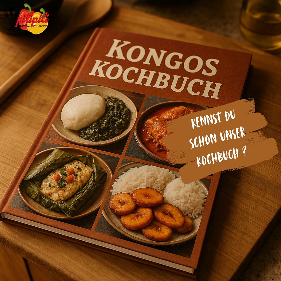 Entdecke Kongo’s Kochbuch?
Kennst du schon unser Kongo’s Kochbuch?
Tauche ein in die Welt der kongolesischen Küche – authentisch, vielseitig & voller Geschmack. 🌍🍴
Ab sofort exklusiv online erhältlich auf kkpilipili.de
👉 Entdecke auf unserer Webseite die kulinarische Vielfalt des Kongo!!
#KKPiLiPiLi #KongosKochbuch #TasteOfCongo #FoodCulture #SoulFoodAfrica