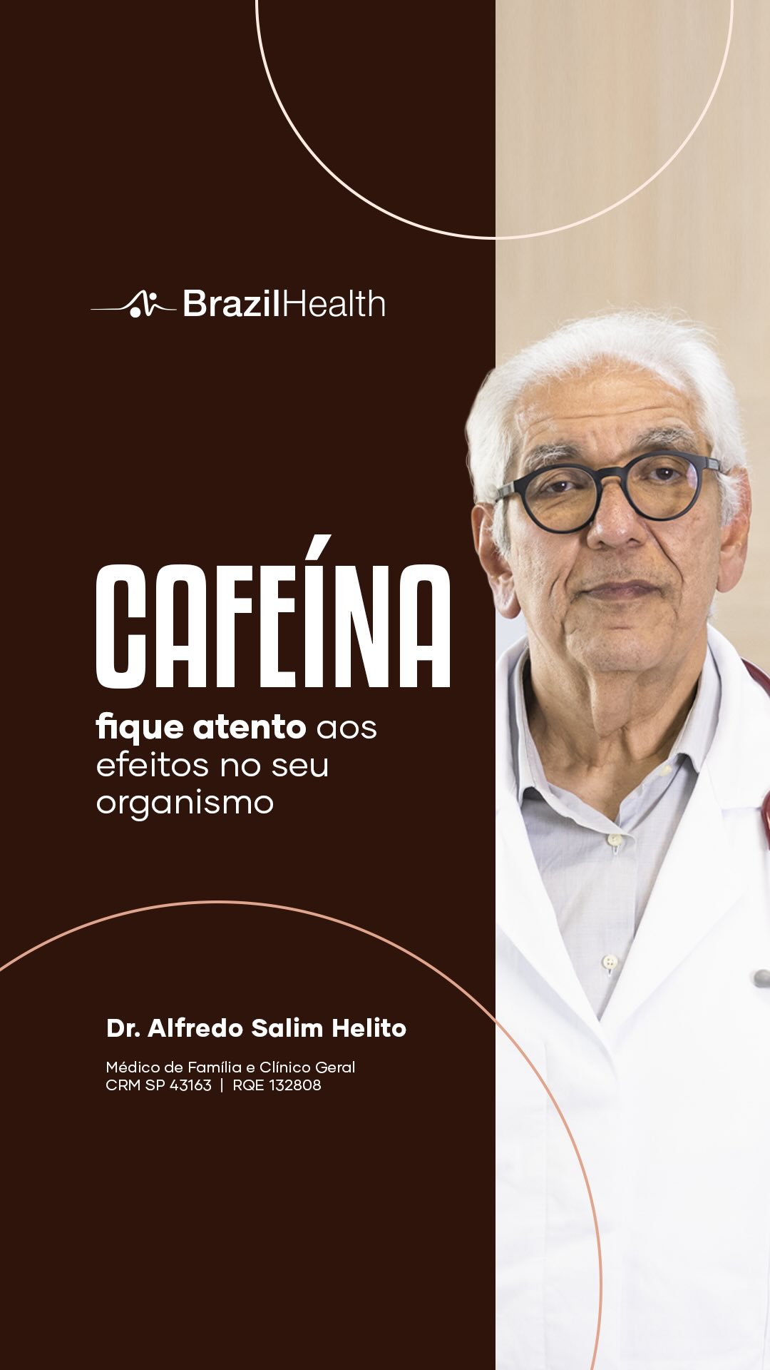 Seu café é um vilão ou um parceiro? ☕️ Entenda como a cafeína age no seu organismo e o que é o excesso!
A cafeína pode ser sua maior aliada para a energia, mas sabia que, em excesso, ela pode causar palpitações, ansiedade e até insônia? Conhecer os limites do seu corpo é o segredo para aproveitar os benefícios sem os riscos.
Neste vídeo, o médico de família Dr. Alfredo Salim explica como a cafeína funciona e ajuda a identificar os sinais de que você pode estar exagerando. Ele te orienta a fazer um consumo mais consciente, garantindo que sua xícara de café trabalhe a seu favor.
Assista e descubra a dose certa para você!
Dr. Alfredo Salim
Clínica Médica e Medicina de Família
CRM SP 43163 | RQE 132808
#Cafeína #Saúde #ClínicaMédica #DrAlfredoSalim #BemEstar #ConsumoConsciente #Café #SaúdeESaúde