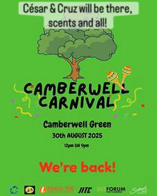 ✨ We’re popping up under the canvas! ✨
Find the César & Cruz tent and step into a world of natural candles, diffusers, and room spritzes designed to elevate your every day. 🌿🔥
Come smell, spritz, and shop your favourites — plus discover our refillable heroes that are kind to your home and the planet. Your scent story starts here — see you at the tent! 🕯️✨
#CesarAndCruz #NaturalFragrance #PopUpShop #SustainableLiving #LondonEvents #camberwellcarnival #camberwell
