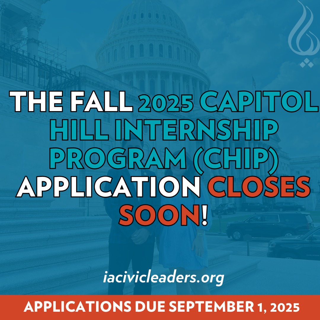 The Capitol Hill Internship Program (CHIP) FALL Applications CLOSE SOON!
The Pezeshkan Family Capitol Hill Internship Program (CHIP) supports young Iranian Americans as they gain hands-on experience working in Congress!
Fellows receive:
➜ A stipend to support their internship
➜ Mentorship from Iranian American professionals in government & politics
➜ Networking with policymakers and experts
➜ A deep dive into the American civic process
💡 Ready to launch your career in public service? Apply now!
📍 Located in Washington, DC
🎓 Open to high school graduates, college students, and recent grads
If you have any questions, visit the link in our bio, and please reach out to our CLP Director at CLP@PAAIA.org